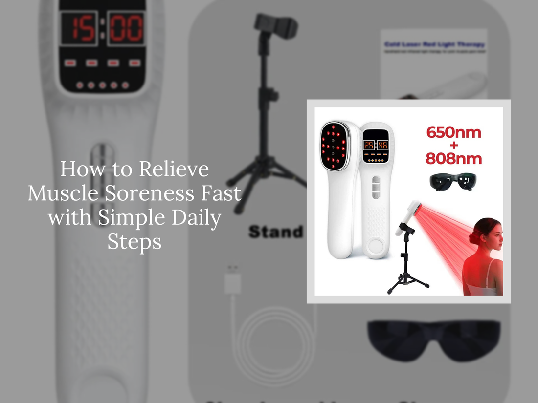 How to Relieve Muscle Soreness Fast with Simple Daily Steps