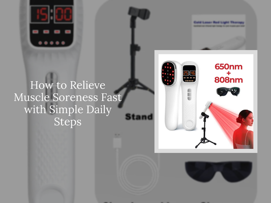How to Relieve Muscle Soreness Fast with Simple Daily Steps