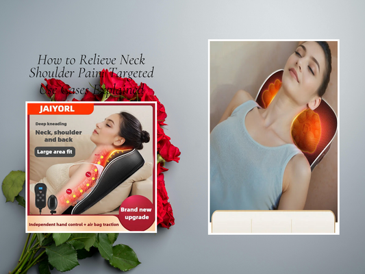How to Relieve Neck Shoulder Pain: Targeted Use Cases Explained