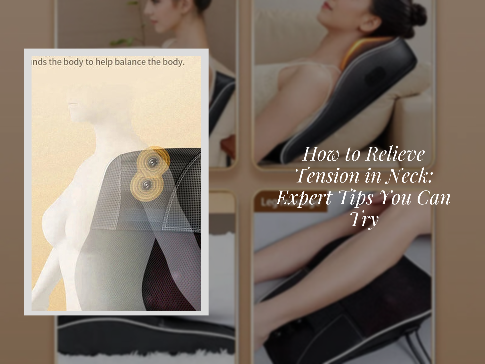 How to Relieve Tension in Neck: Expert Tips You Can Try – KentDO ...