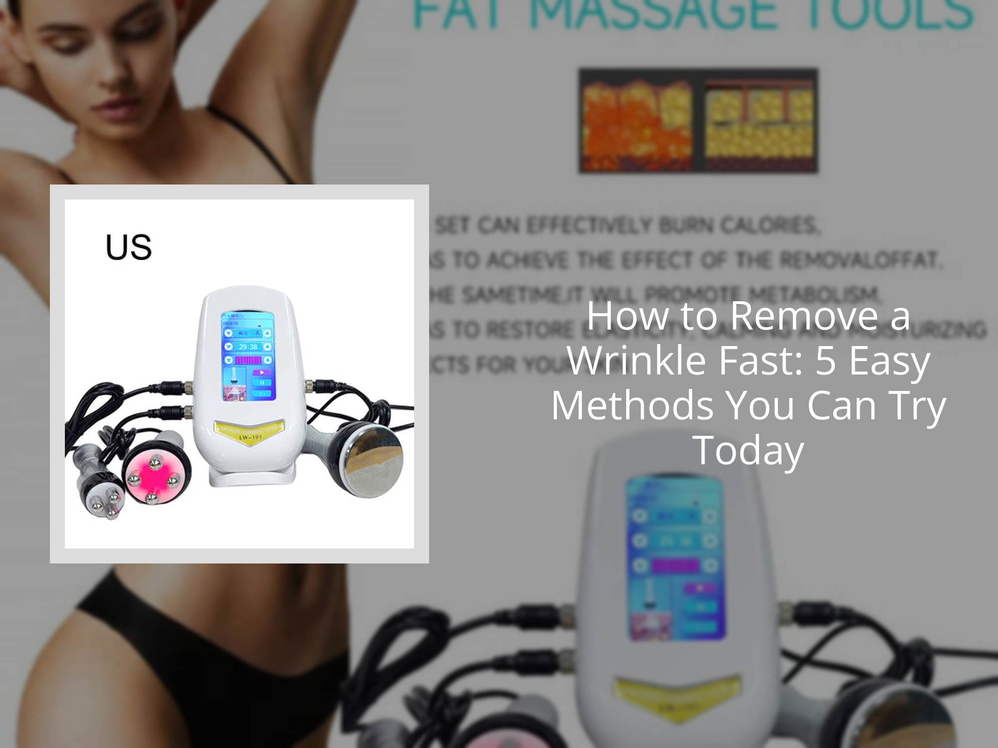 How to Remove a Wrinkle Fast: 5 Easy Methods You Can Try Today – KentDO ...