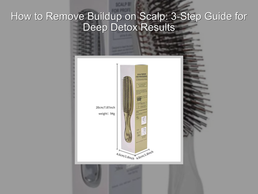 How to Remove Buildup on Scalp: 3-Step Guide for Deep Detox Results