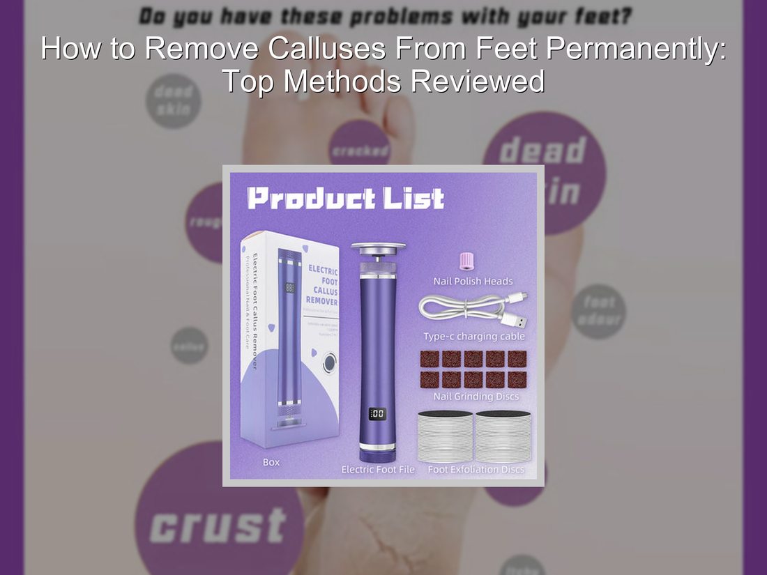 How to Remove Calluses From Feet Permanently: Top Methods Reviewed