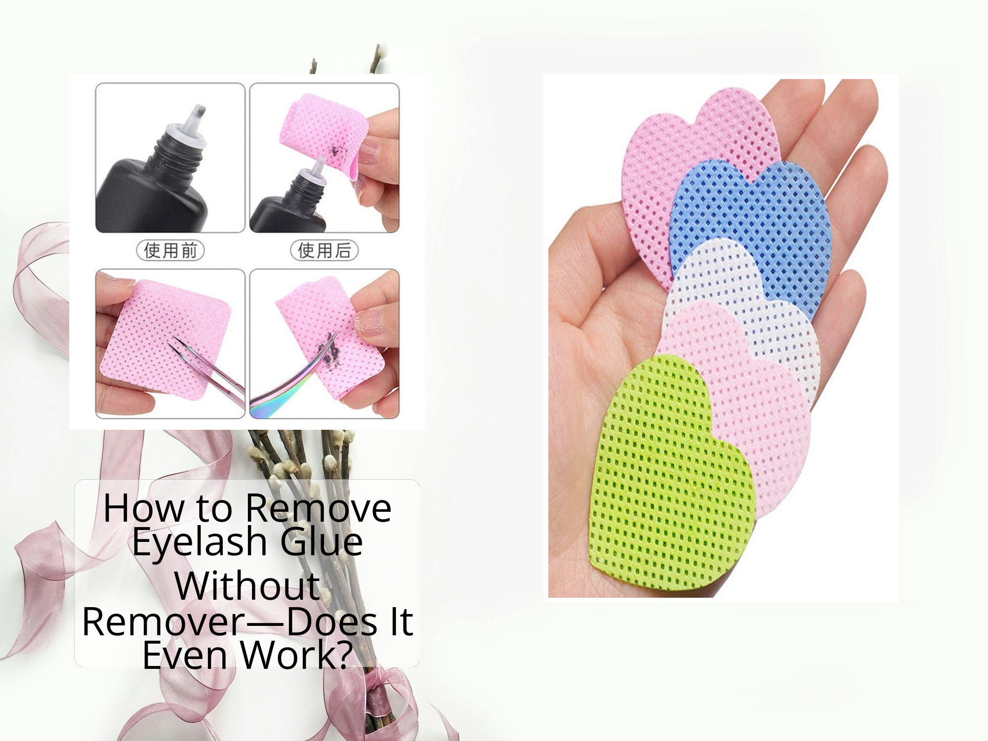 How to Remove Eyelash Glue Without Remover Safely – KentDO™ Healthy