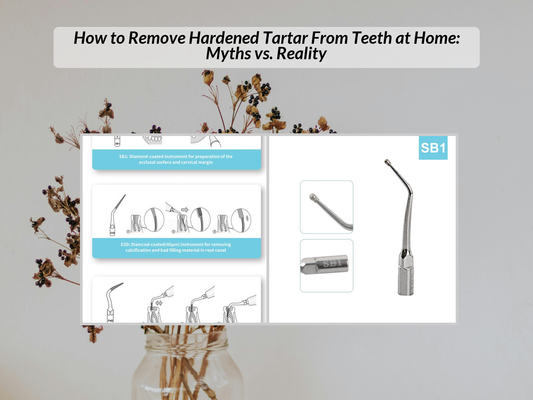 How to Remove Hardened Tartar From Teeth at Home: Myths vs. Reality