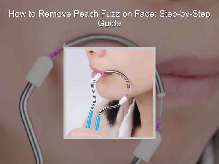 How Do You Remove Peach Fuzz From Face