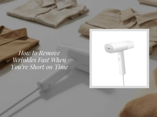 How to Remove Wrinkles Fast When You’re Short on Time