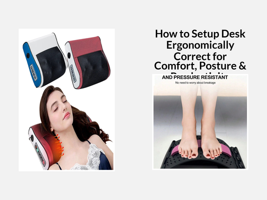 How to Setup Desk Ergonomically Correct for Comfort, Posture & Productivity