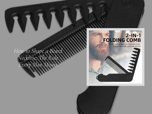 How to Shape a Beard Neckline: The Rule Every Man Misses
