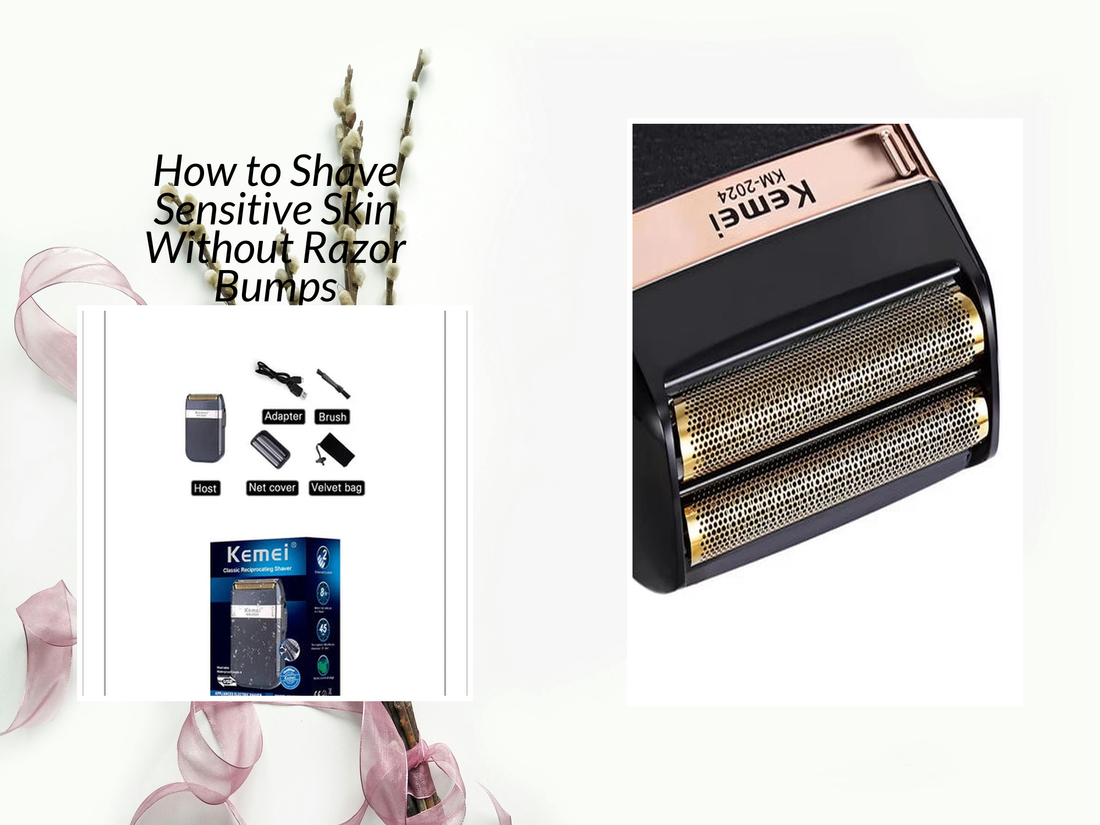 How to Shave Sensitive Skin Without Razor Bumps