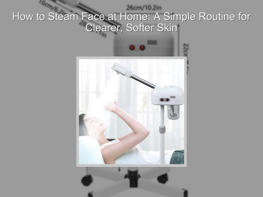 How to Steam Face at Home: A Simple Routine for Clearer, Softer Skin