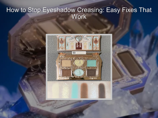 How to Stop Eyeshadow Creasing: Easy Fixes That Work