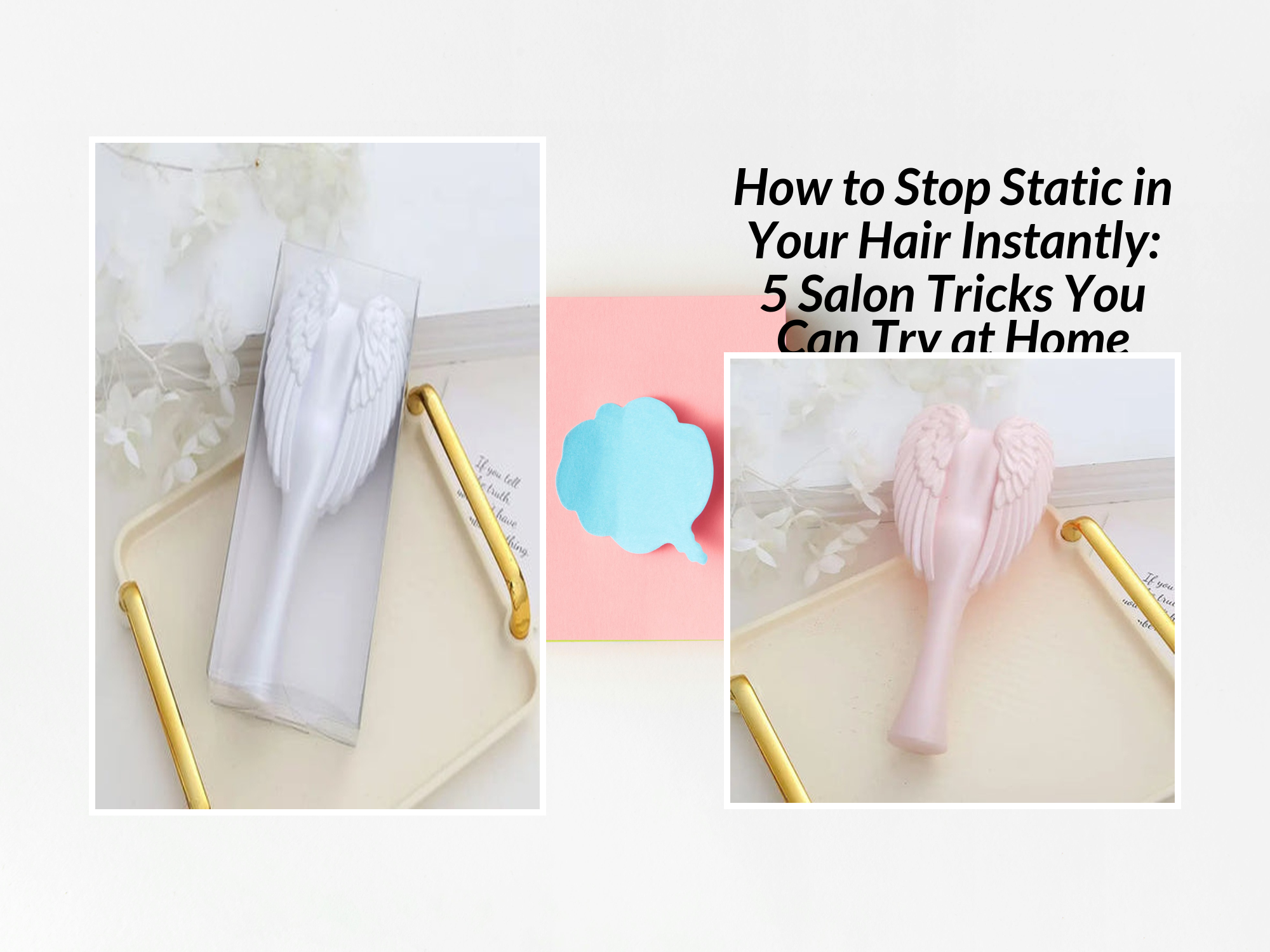Smooth Static How to Stop Static in Your Hair Instantly: 5 Salon Tricks You Can Try ...