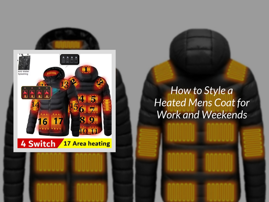 How to Style a Heated Mens Coat for Work and Weekends