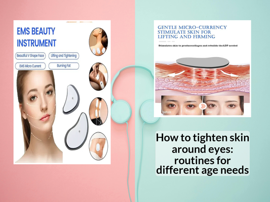 How to tighten skin around eyes: routines for different age needs