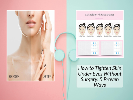How to Tighten Skin Under Eyes Without Surgery: 5 Proven Ways