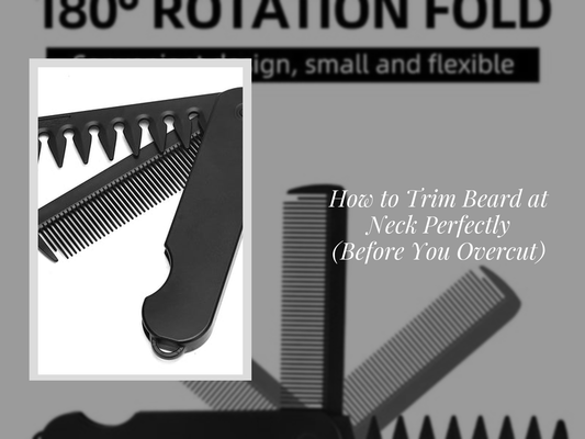 How to Trim Beard at Neck Perfectly (Before You Overcut)