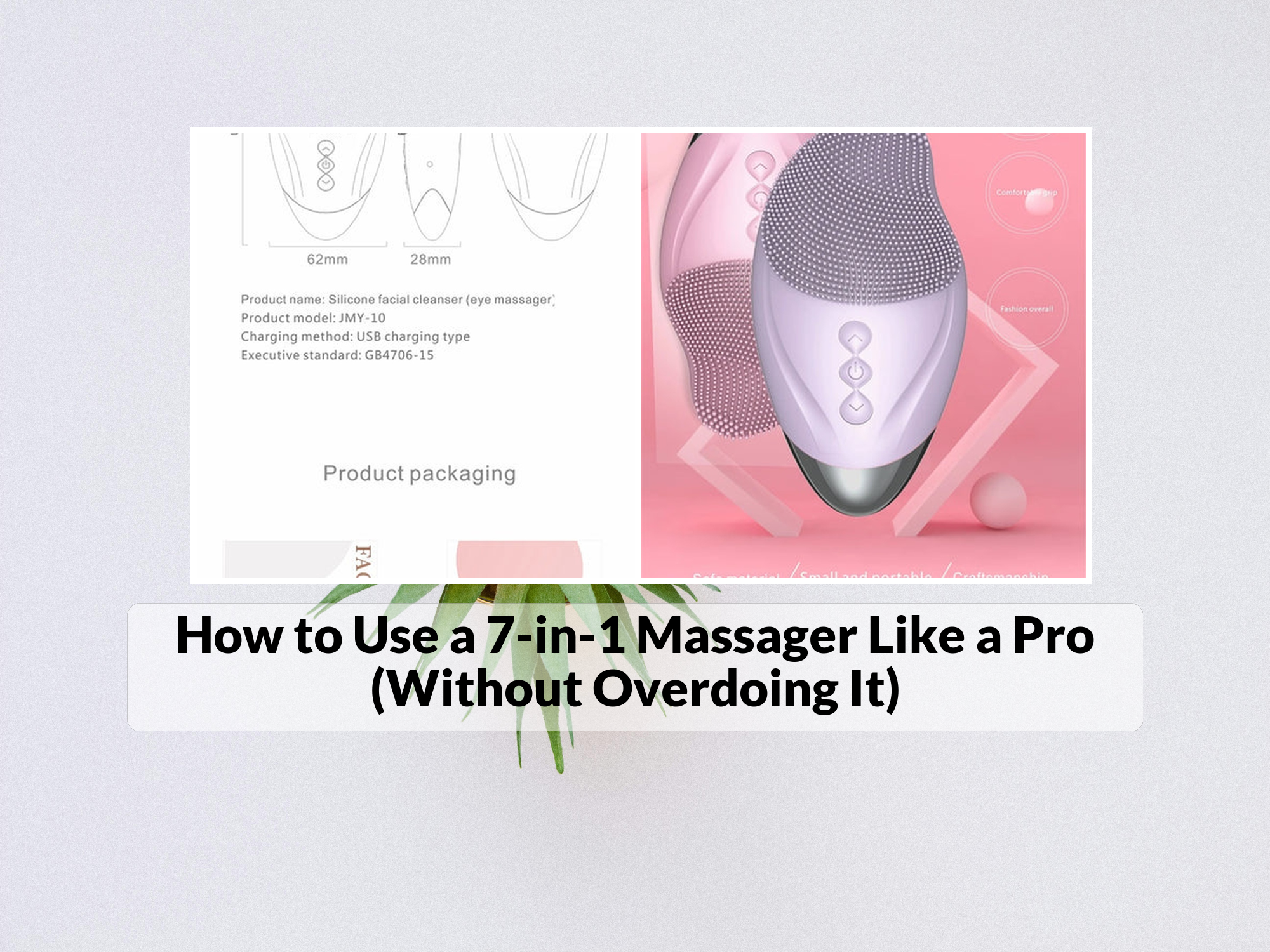 How to Use Vibrating Facial Massager (Step-by-Step) – KentDO™ Healthy ...