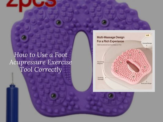 How to Use a Foot Acupressure Exercise Tool Correctly
