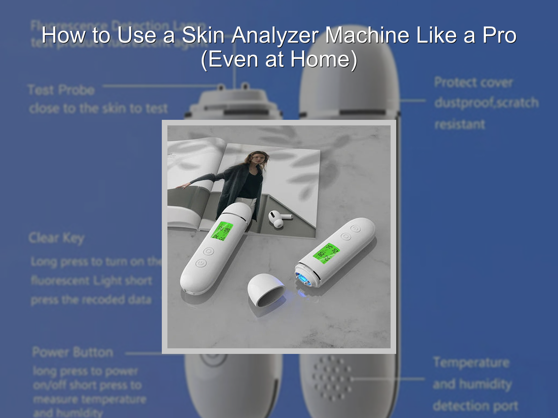 How to Use a Skin Analyzer Machine Like a Pro (Even at Home)