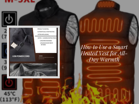 How to Use a Smart Heated Vest for All-Day Warmth