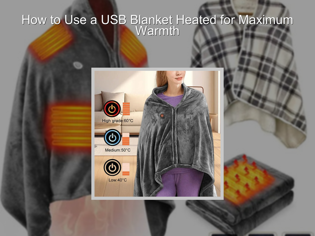 How to Use a USB Blanket Heated for Maximum Warmth