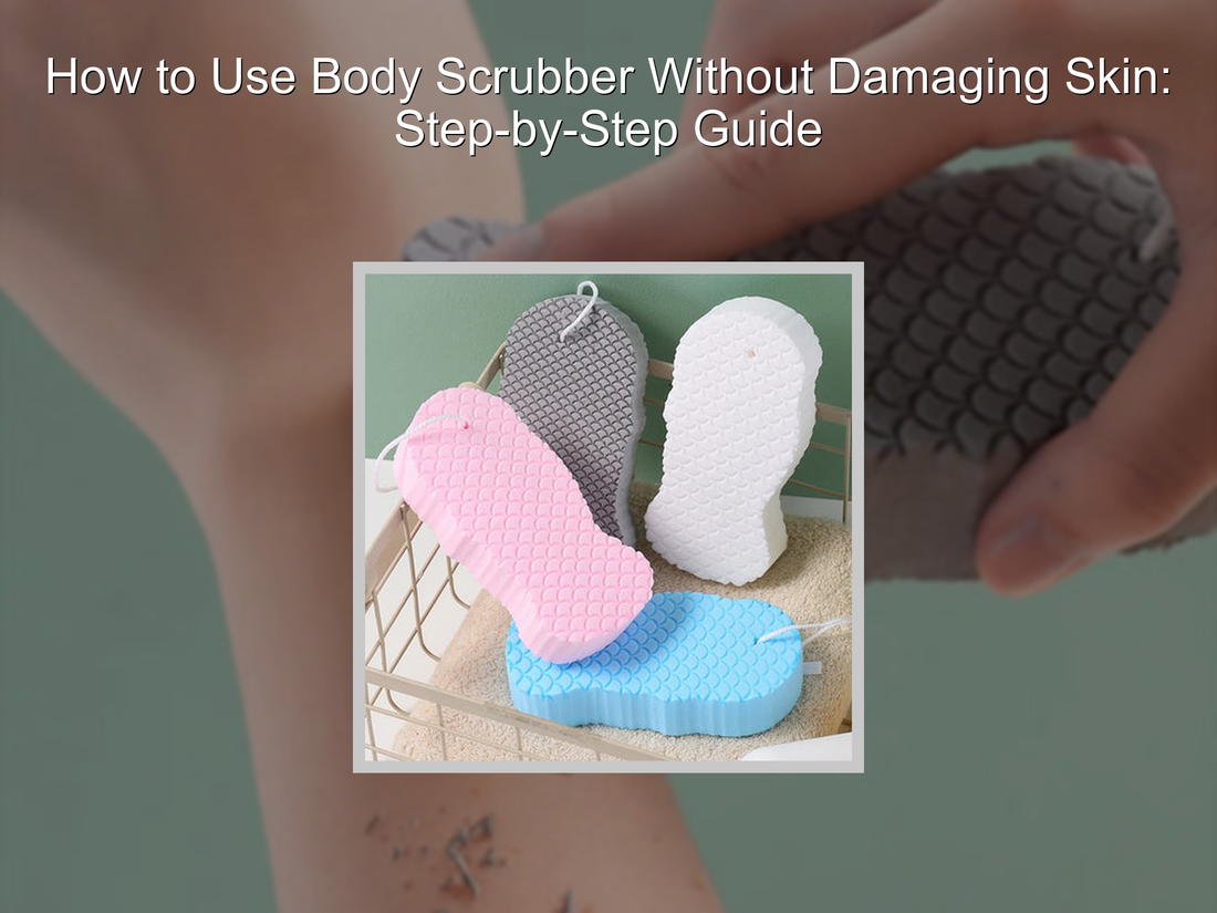 How to Use Body Scrubber Without Damaging Skin: Step-by-Step Guide