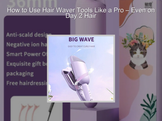 How to Use Hair Waver Tools Like a Pro – Even on Day 2 Hair