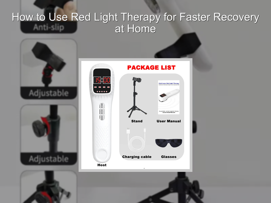 How to Use Red Light Therapy for Faster Recovery at Home
