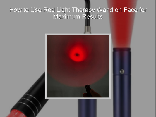 How to Use Red Light Therapy Wand on Face for Maximum Results