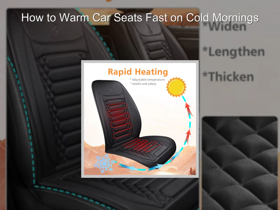 How to Warm Car Seats Fast on Cold Mornings