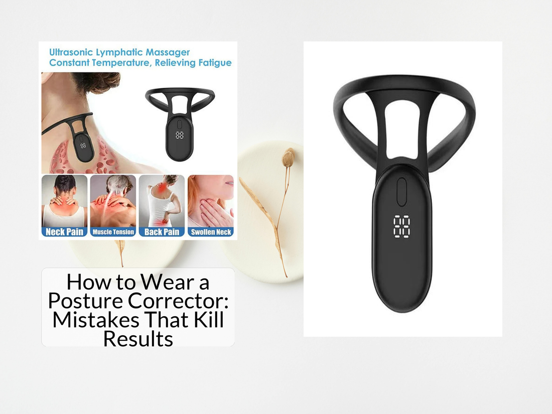 How to Wear a Posture Corrector: Mistakes That Kill Results
