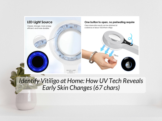 Identify Vitiligo at Home: How UV Tech Reveals Early Skin Changes (67 chars)
