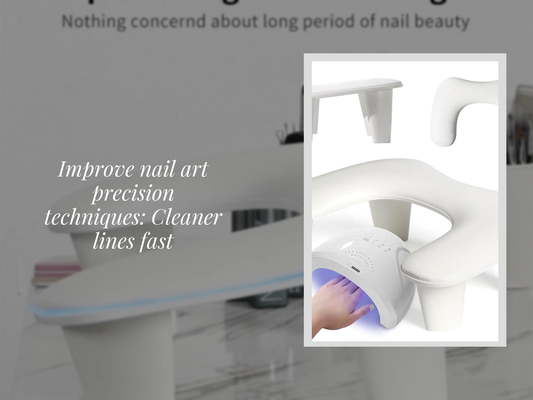 Improve nail art precision techniques: Cleaner lines fast