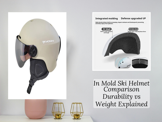 In Mold Ski Helmet Comparison Durability vs Weight Explained