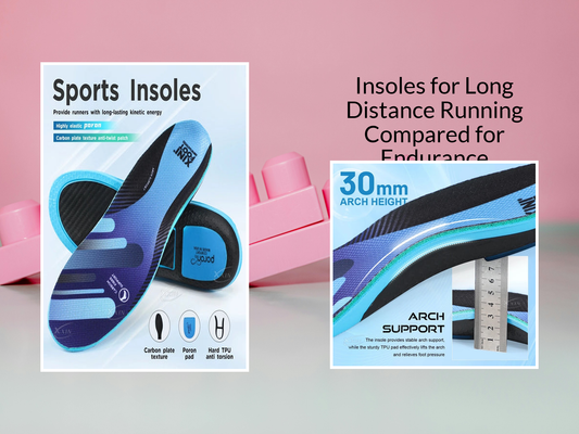 Insoles for Long Distance Running Compared for Endurance