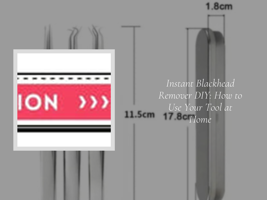 Instant Blackhead Remover DIY: How to Use Your Tool at Home