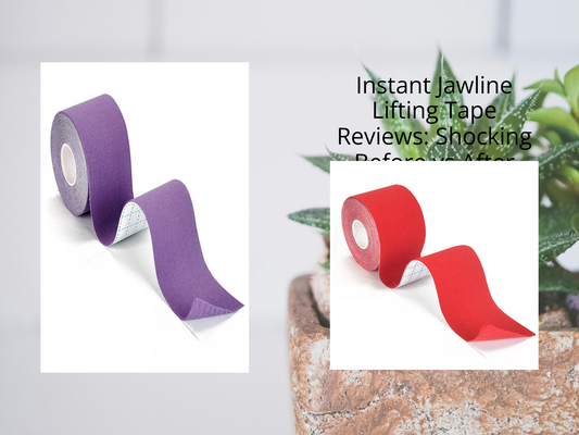 Instant Jawline Lifting Tape Reviews: Shocking Before vs After