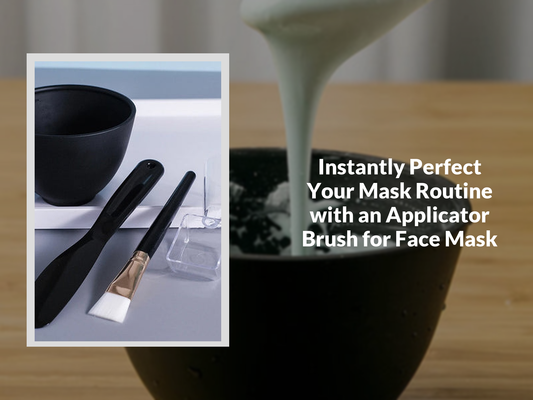 Instantly Perfect Your Mask Routine with an Applicator Brush for Face Mask