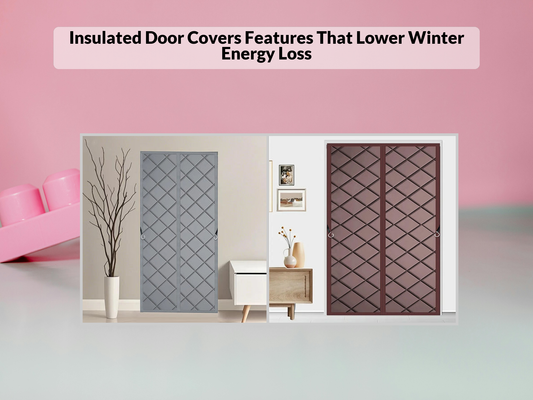 Insulated Door Covers Features That Lower Winter Energy Loss