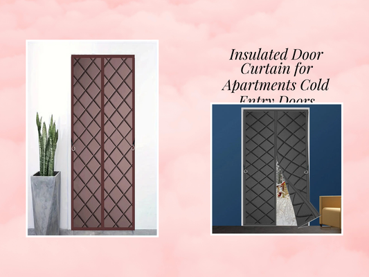 Insulated Door Curtain for Apartments Cold Entry Doors