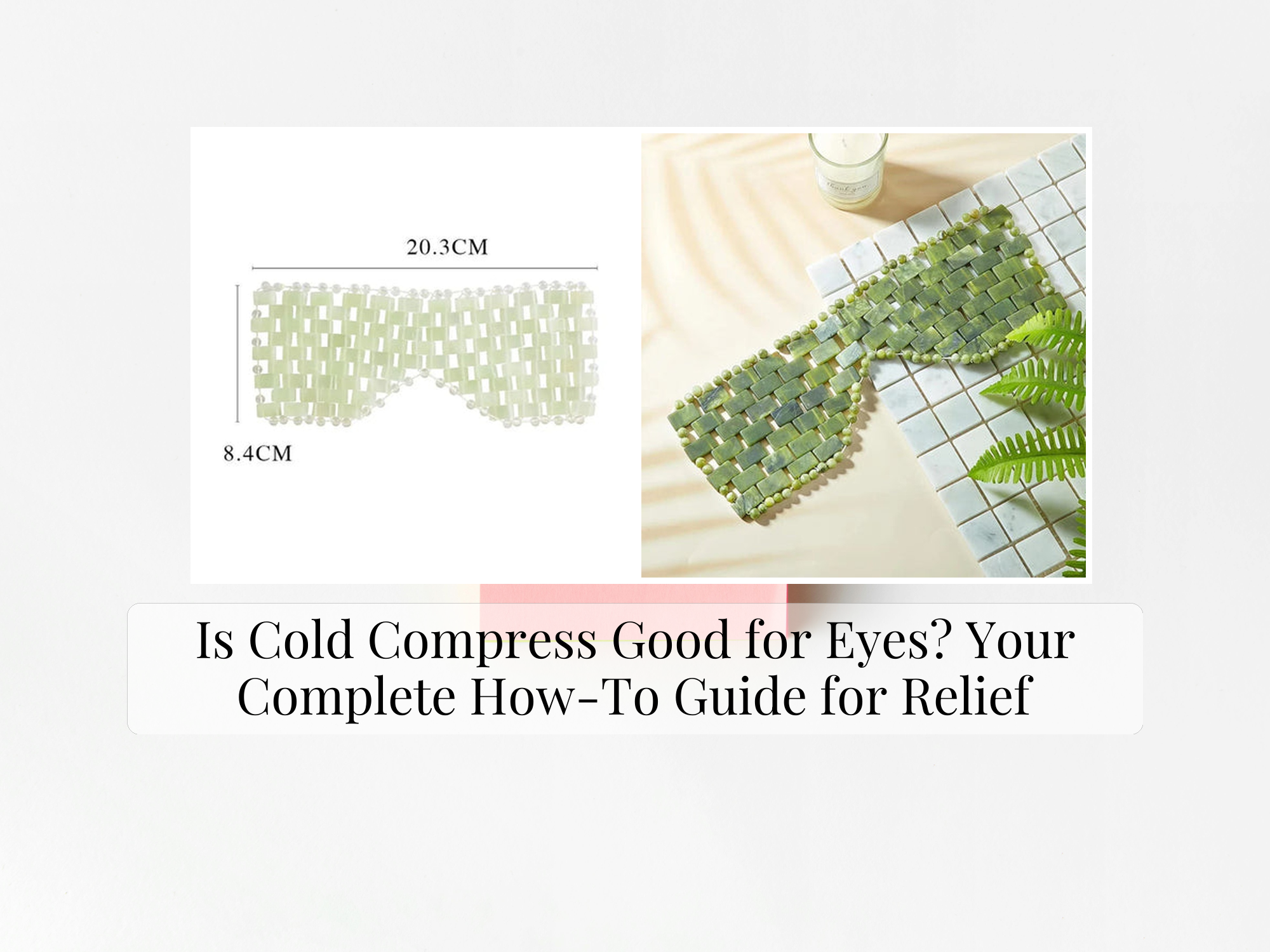 Is Cold Compress Good for Eyes? Cold vs Hot Benefits – KentDO™ Healthy ...