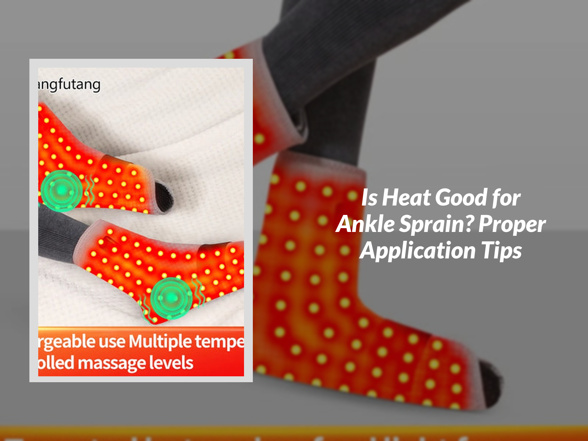 Is Heat Good for Ankle Sprain? Proper Application Tips - KentDO ...