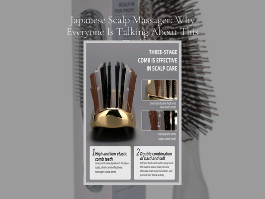 Japanese Scalp Massager: Why Everyone Is Talking About This Tool