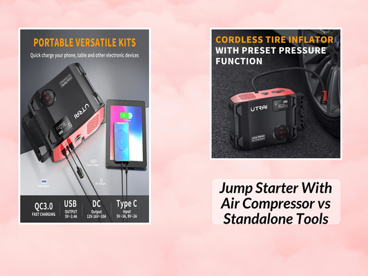 Jump Starter With Air Compressor vs Standalone Tools