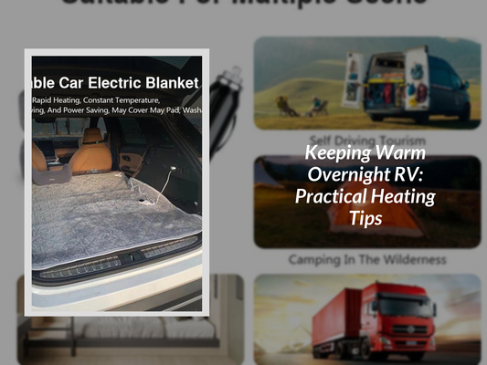 Keeping Warm Overnight RV: Practical Heating Tips