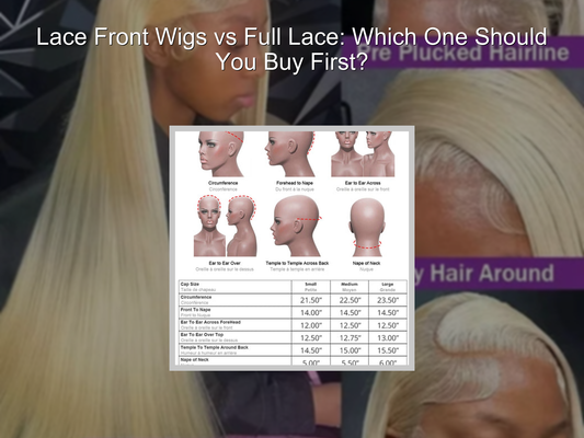 Lace Front Wigs vs Full Lace: Which One Should You Buy First?