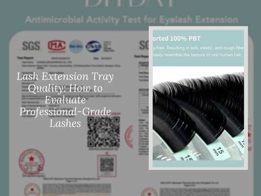 Lash Extension Tray Quality: How to Evaluate Professional-Grade Lashes