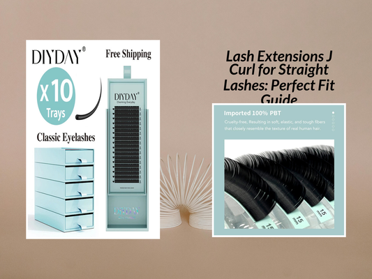 Lash Extensions J Curl for Straight Lashes: Perfect Fit Guide