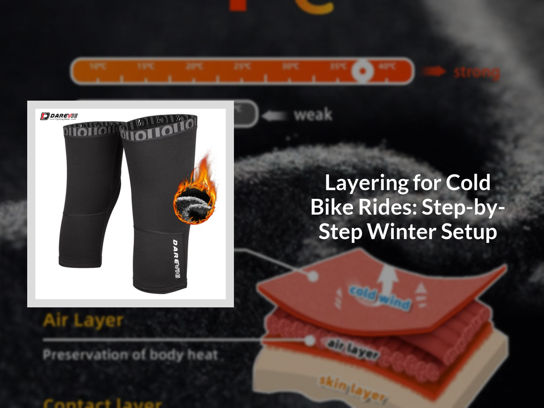 Layering for Cold Bike Rides: Step-by-Step Winter Setup